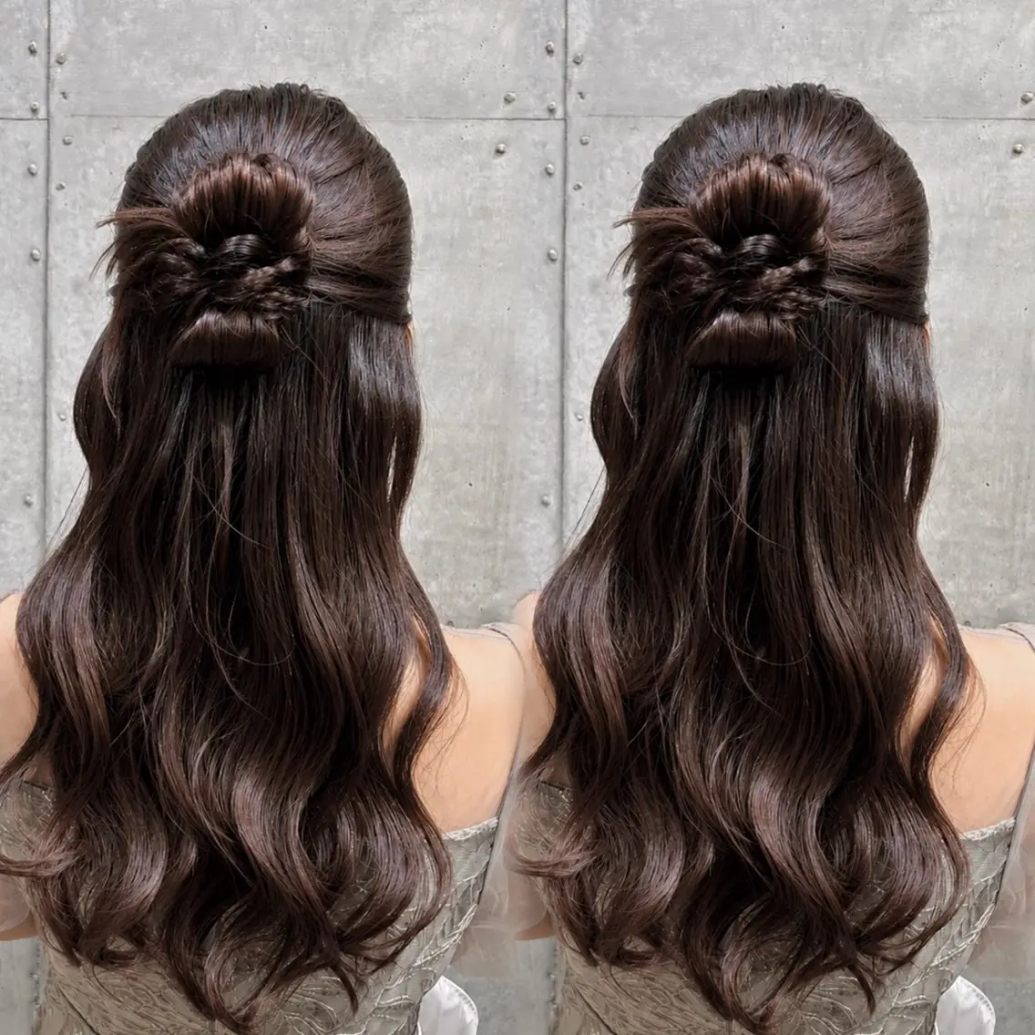 ヘアアレンジ ヘアセット レイヤーカット/ 髪質改善💘Ainaのヘアスタイル