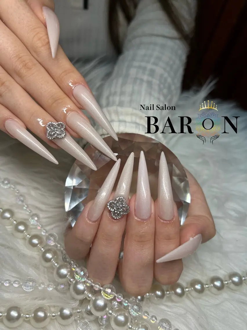 《最先端スカルプ》💅モデル募集🩵ワンカラー/ラメグラ（パーツ別料金）✨オフあり¥10530（オフ別途）の写真