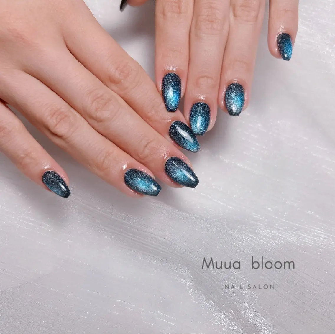 ネイル マグネットネイル ハンドネイル Muua bloomのネイルデザイン