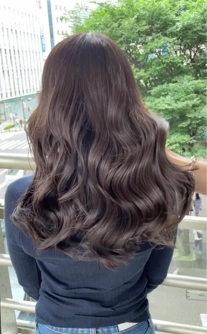 ロング カラー 透明感カラー／ 艶髪／たなべだいのヘアスタイル