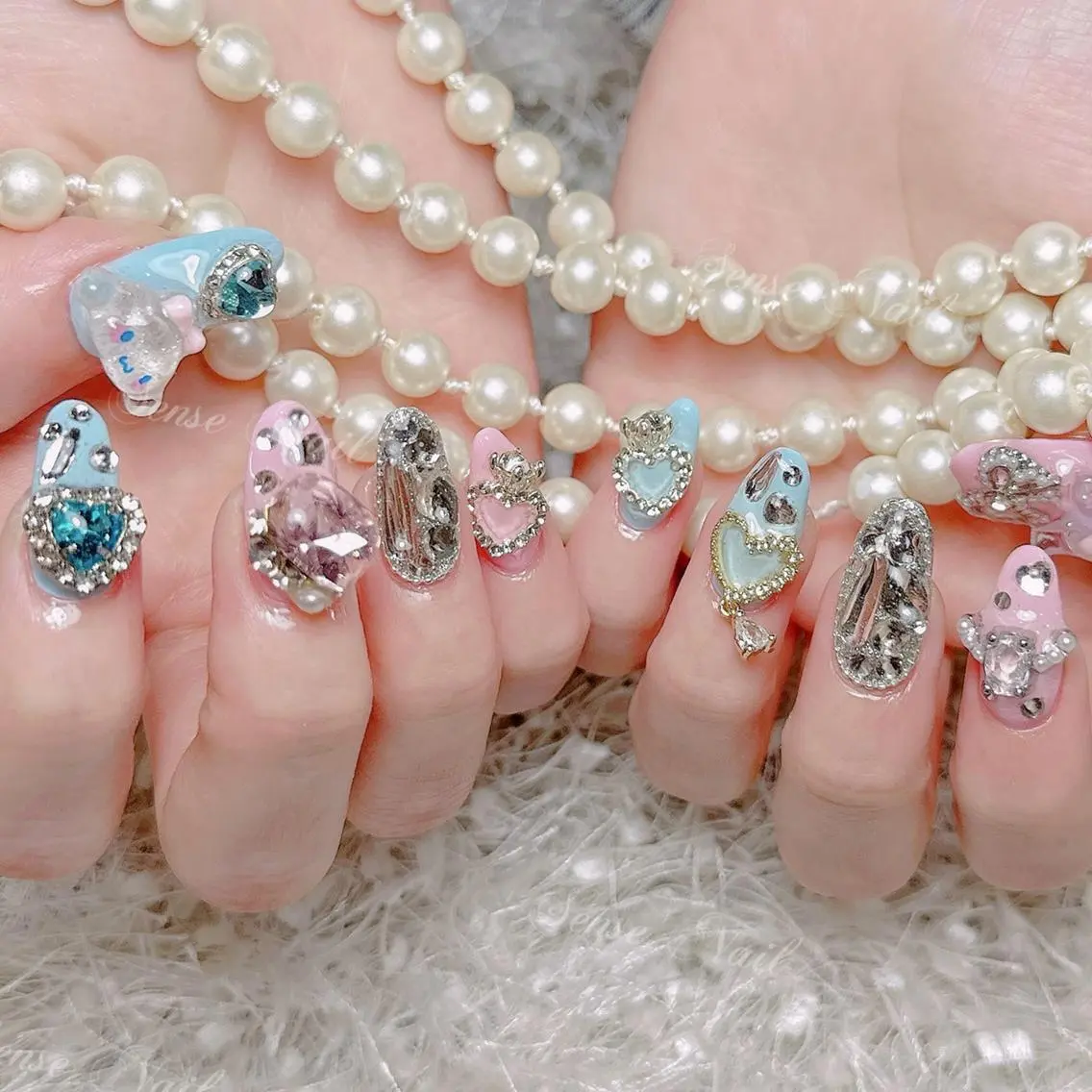 ネイル ハンドネイル ハンドケア 💕中川 結衣💕のネイルデザイン