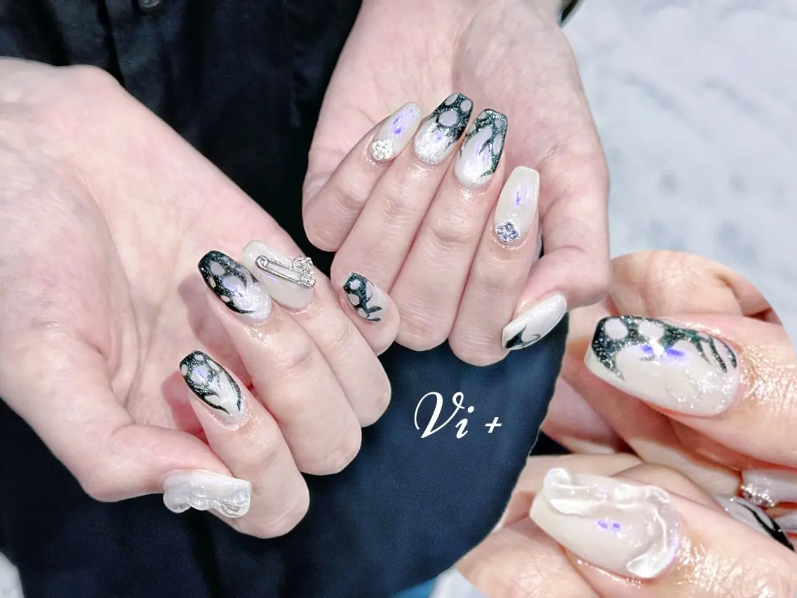ネイル ハンドネイル ✨Nailsalon Vi+✨のネイルデザイン