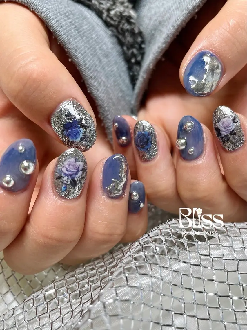 ネイル 持ち込み ニュアンスネイル ハンドネイル NAIL BLISSのネイルデザイン