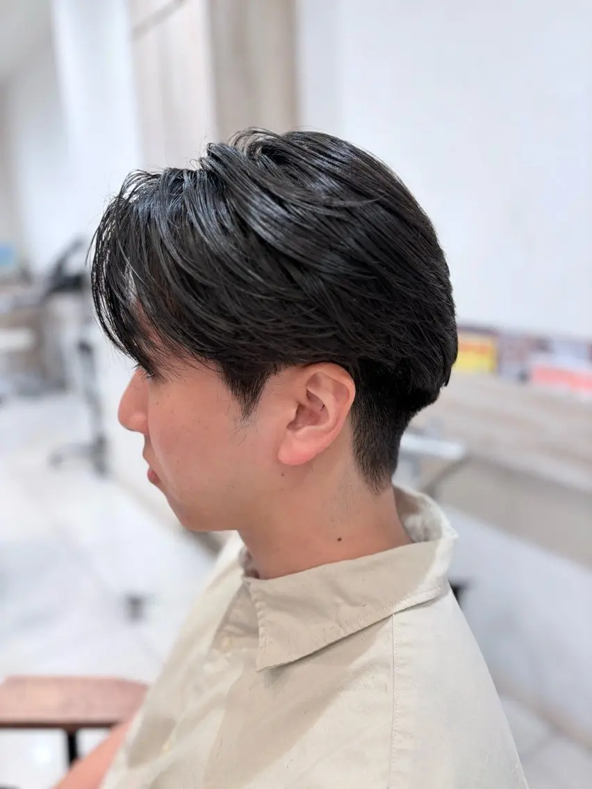 ショート メンズ カット 縮毛矯正 トリートメント 颯大┊︎メンズ特化 パーマ┊︎韓国ヘアのヘアスタイル