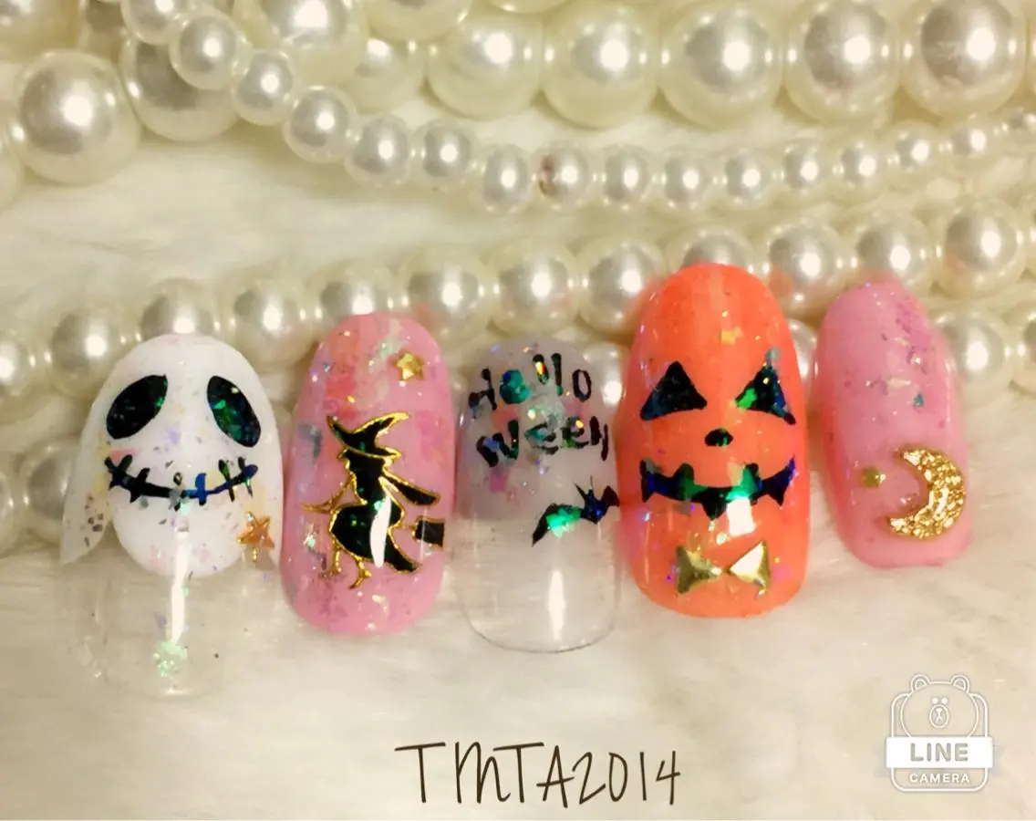 ネイル ハロウィン 馬場 典子のネイルデザイン