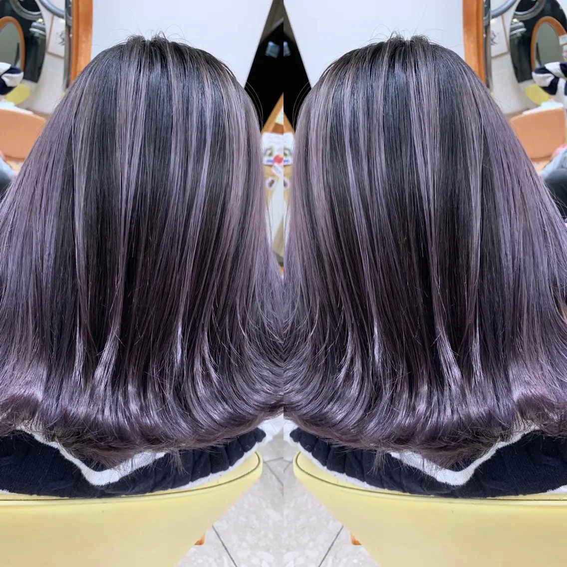 ミディアム 穐田 司樹のヘアスタイル
