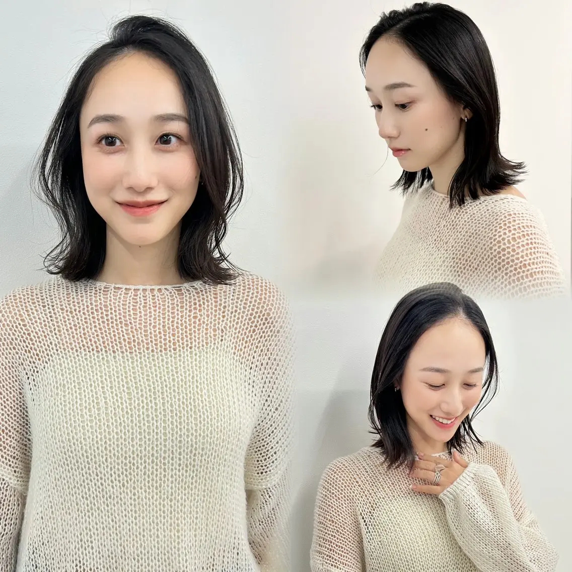 ショート 髪質改善 縮毛矯正 トリートメント 酸性ストレート カット 髪質改善/艶カラー /透明感/石田桃子のヘアスタイル