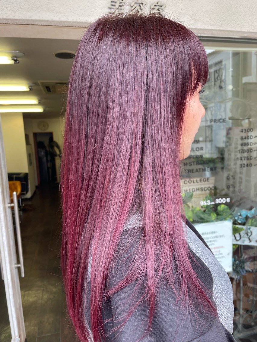 カラー 桧山 真のヘアスタイル