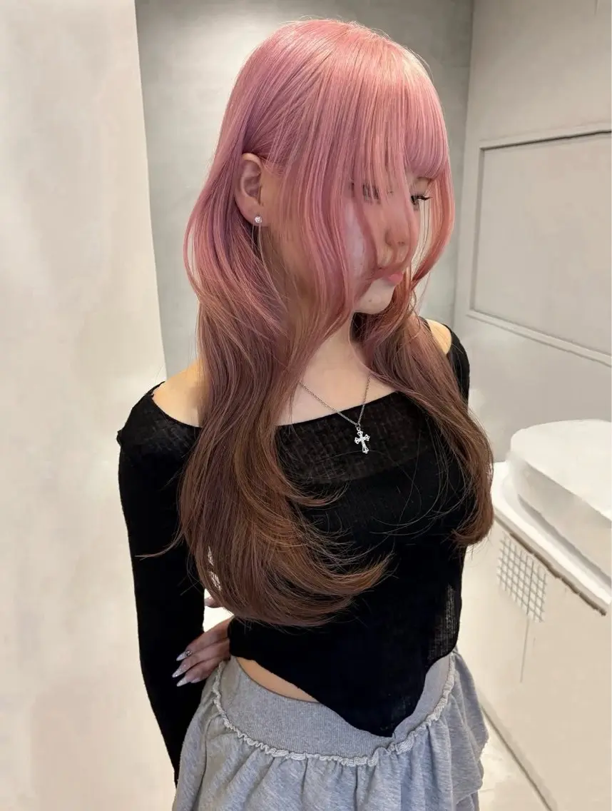 ロング Noe🎀 梅田美容師のヘアスタイル