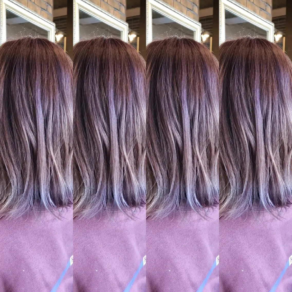 ミディアム カラー ブリーチ ラベンダーカラー ラベンダーピンク ピンクカラー 美髪・艶髪特化美容師 RYOJIのヘアスタイル