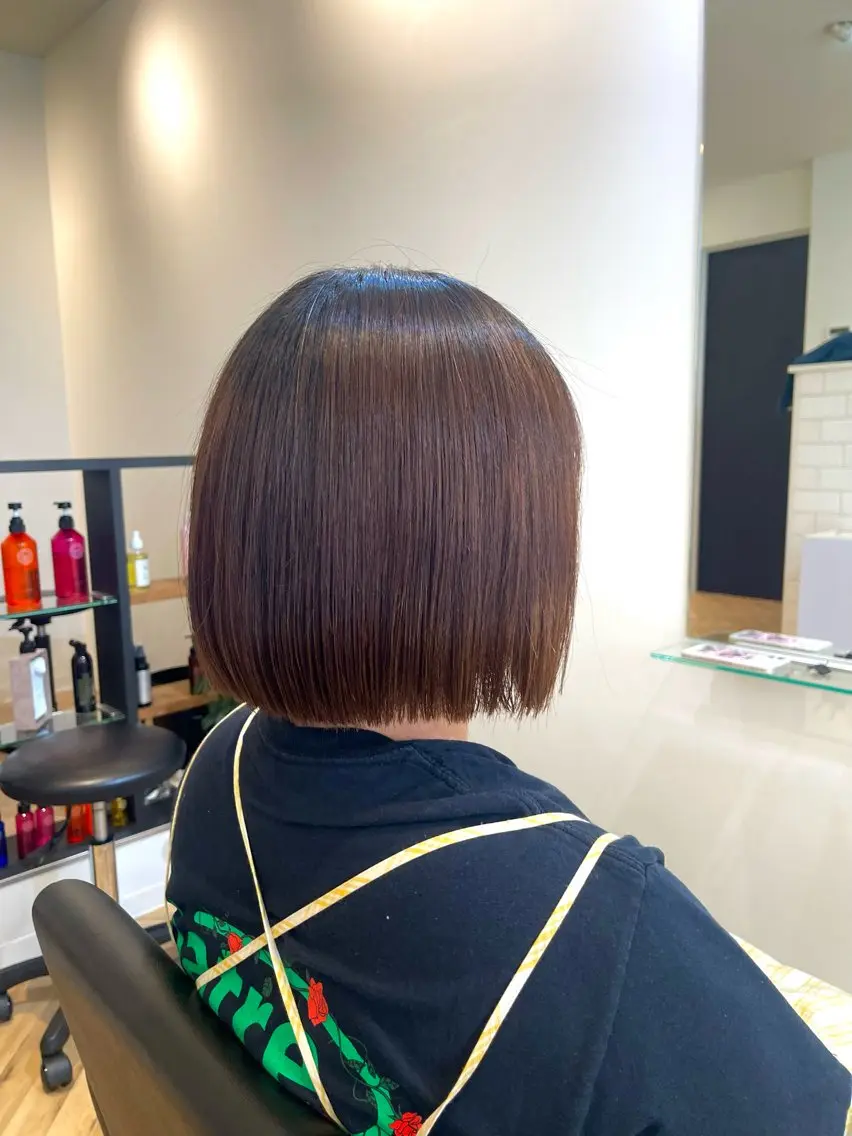 ショート ボブ 今田 茜のヘアスタイル