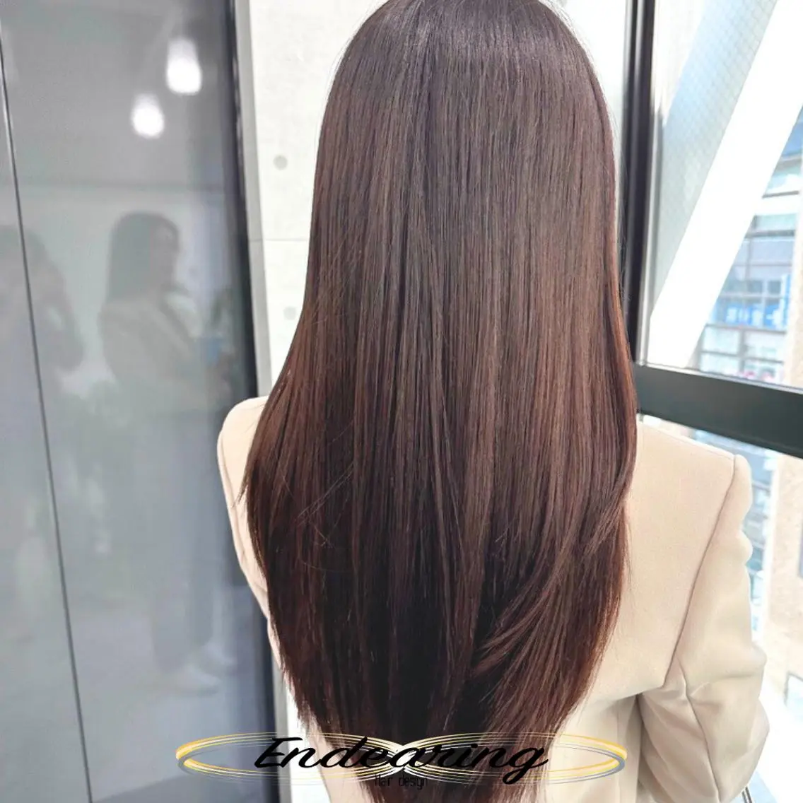 ロング ロングレイヤー レイヤーカット ロング 似合わせカット カット ヘアカラー Endearing 銀座/レイヤーカットのヘアスタイル