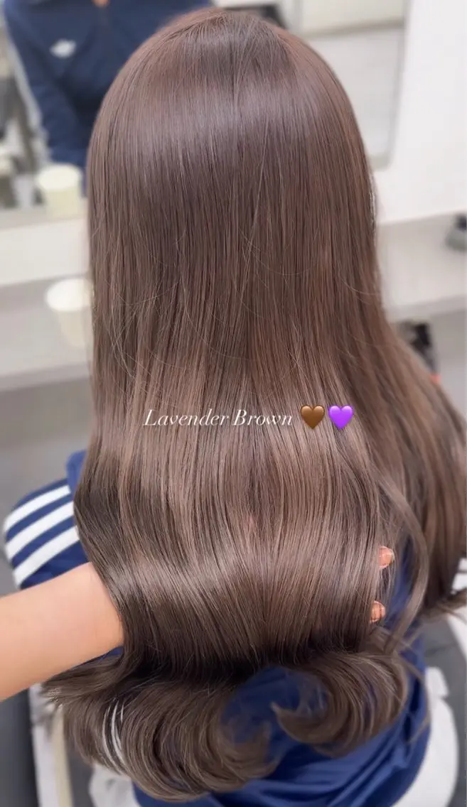 ロング カラー ヘアカラー レイヤー透明感カラー ブリーチ🎀オトハのヘアスタイル