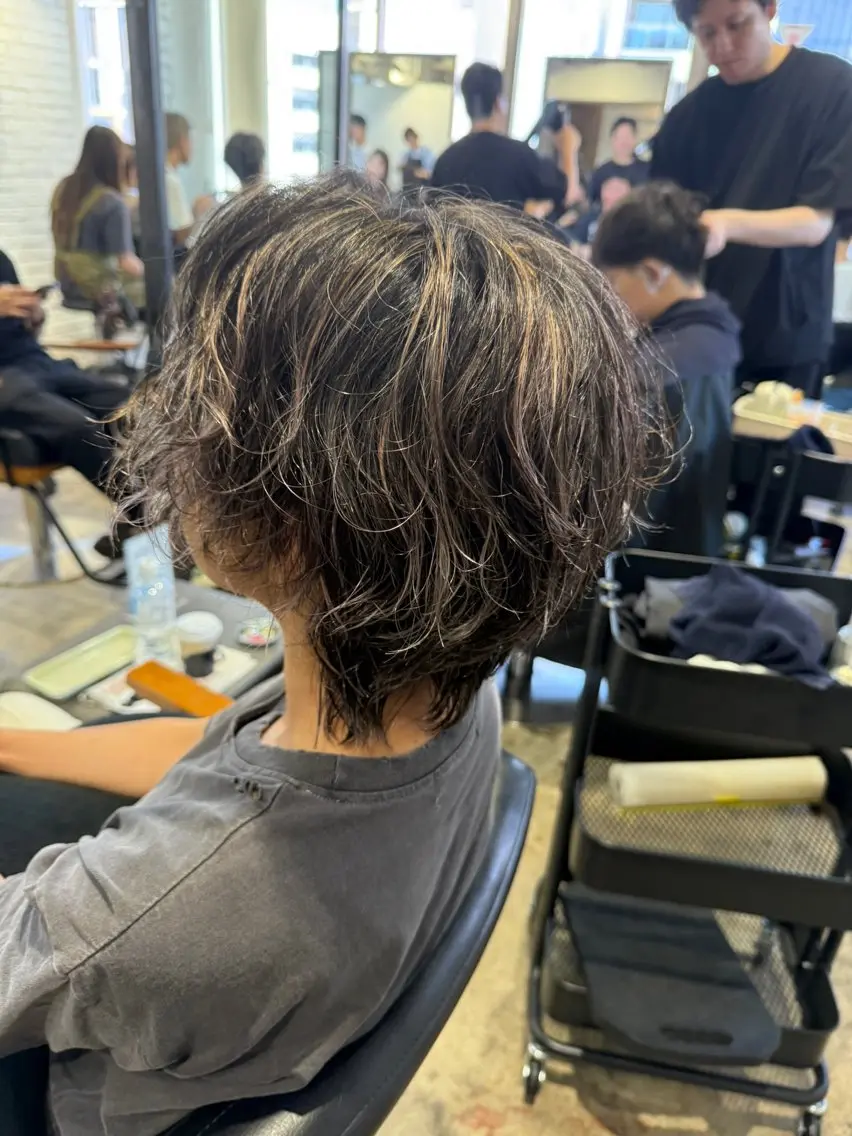💈ミニモ限定価格 メンズカット+ツイストスパイラル💈の写真