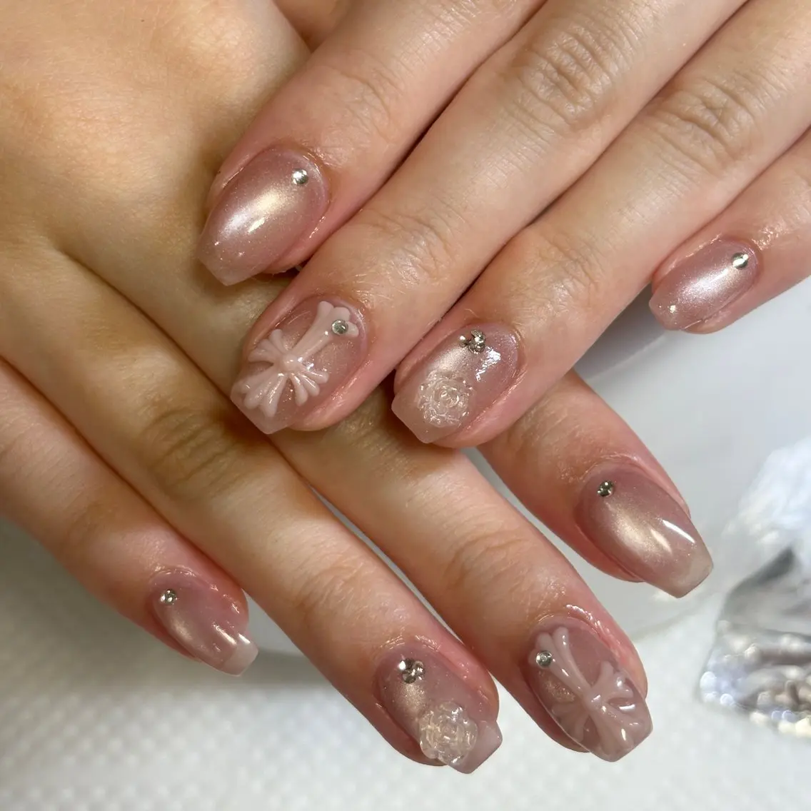 ネイル ハンドネイル Zirnail🩶 Miyuuのネイルデザイン