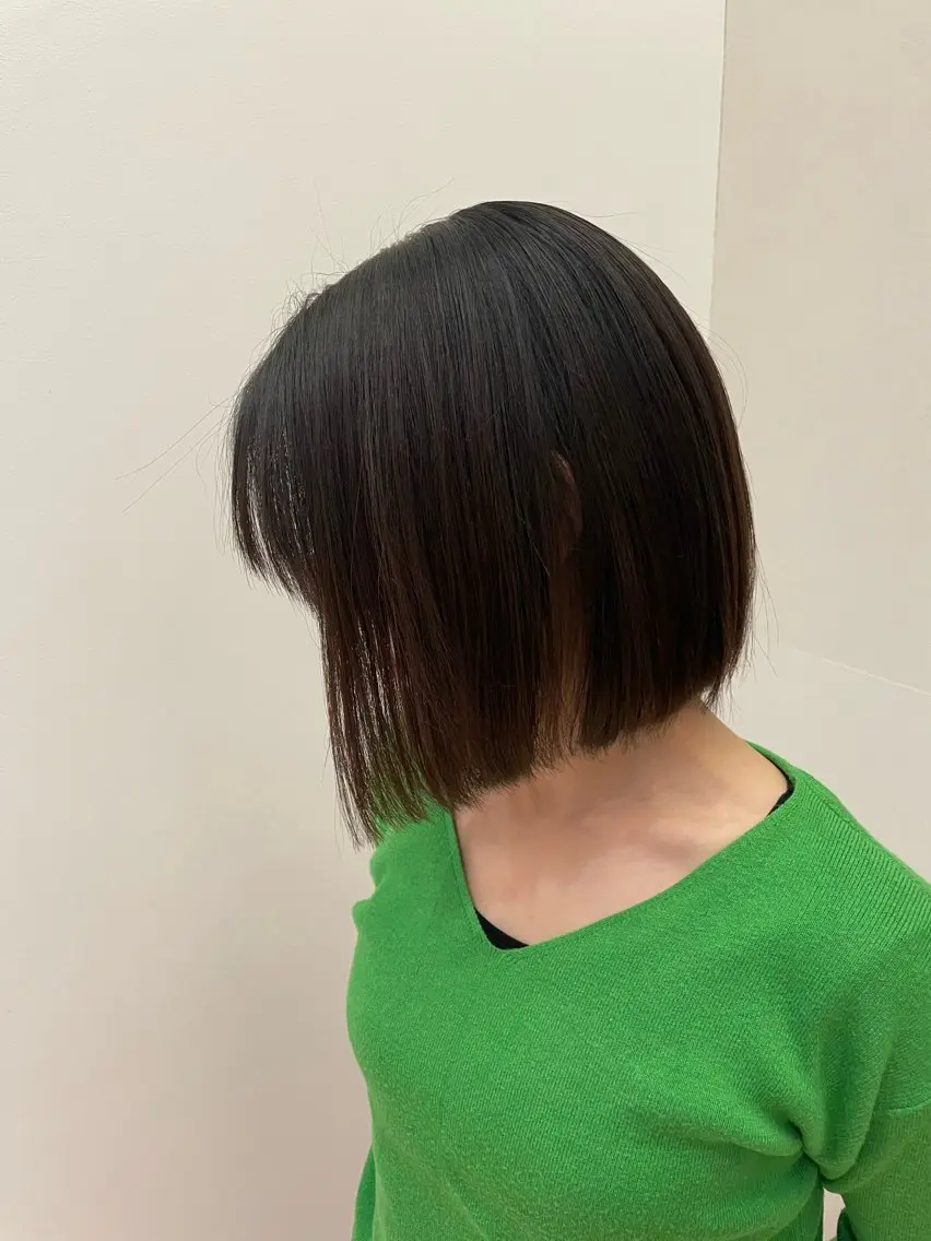 ショート カット 縮毛矯正 unique RINNEのヘアスタイル
