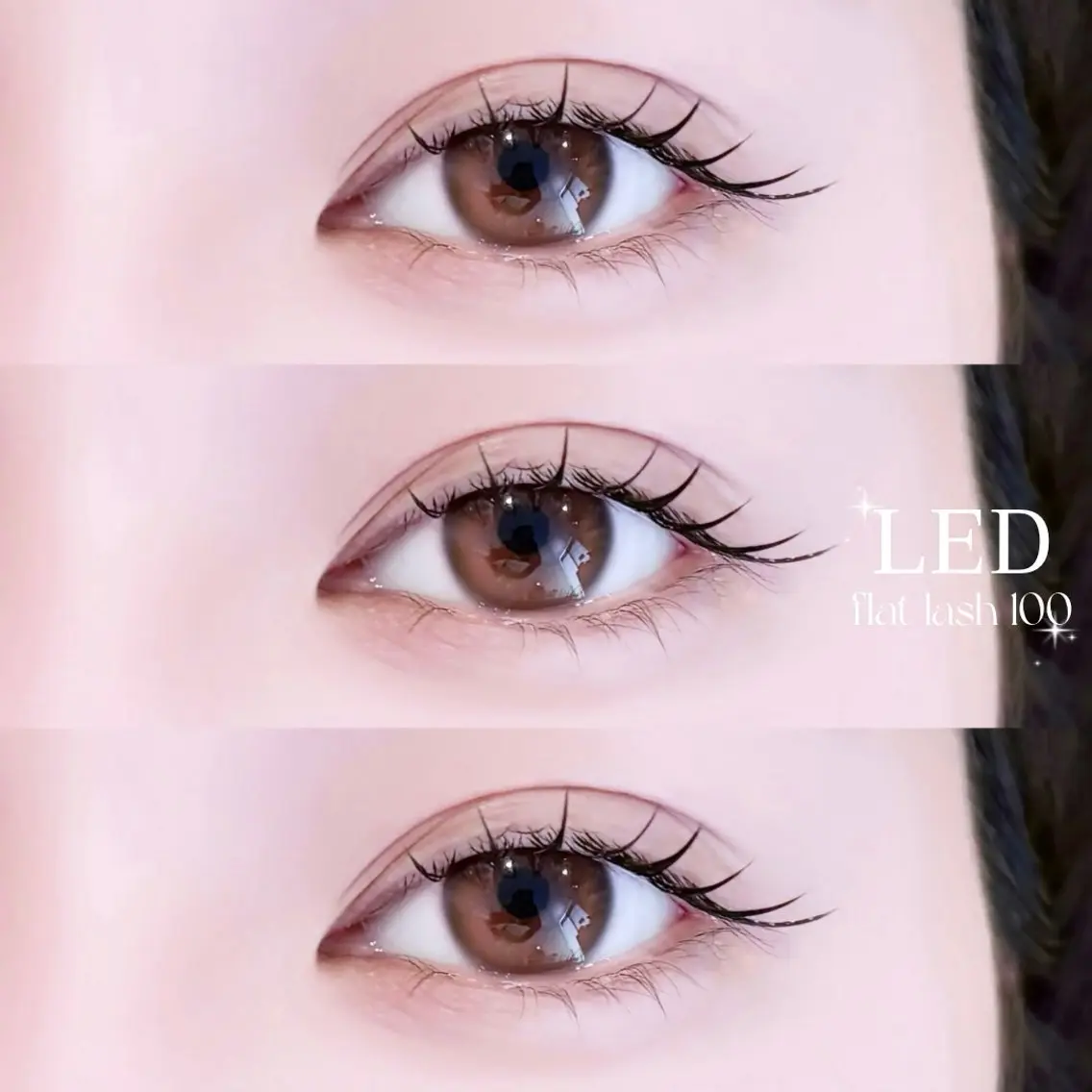 NEW✨LEDマツエク100本の写真