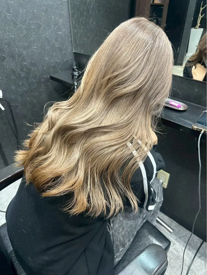 カラー ヘアカラー カラーモデル募集🐾 MINORIのヘアスタイル