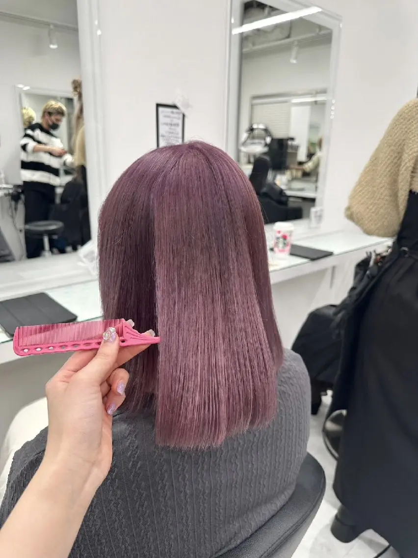 ミディアム ヘアアレンジ カラー ヘアカラー トリートメント ヘッドスパ ヘアセット 🪞【公式】表参道 🪞knot🪞のヘアスタイル