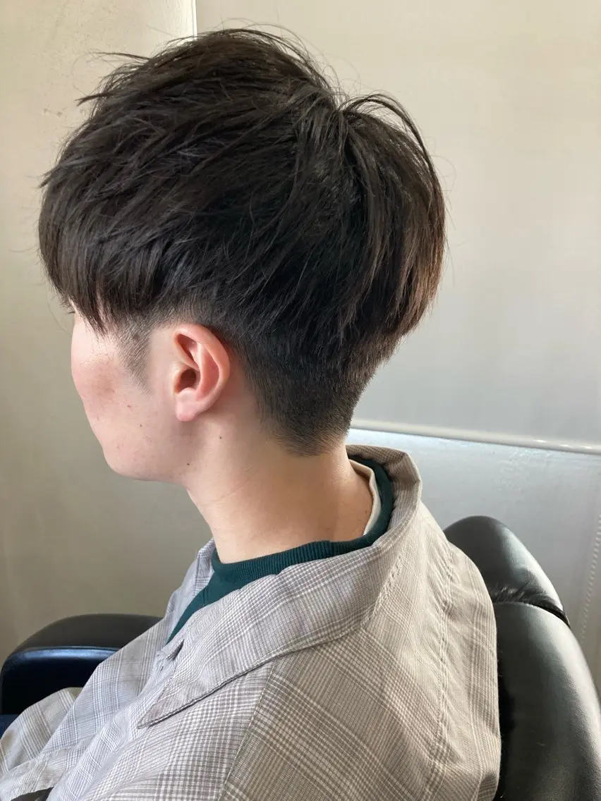 ショート メンズ マッシュ メンズカット/パーマ ハヤシのヘアスタイル