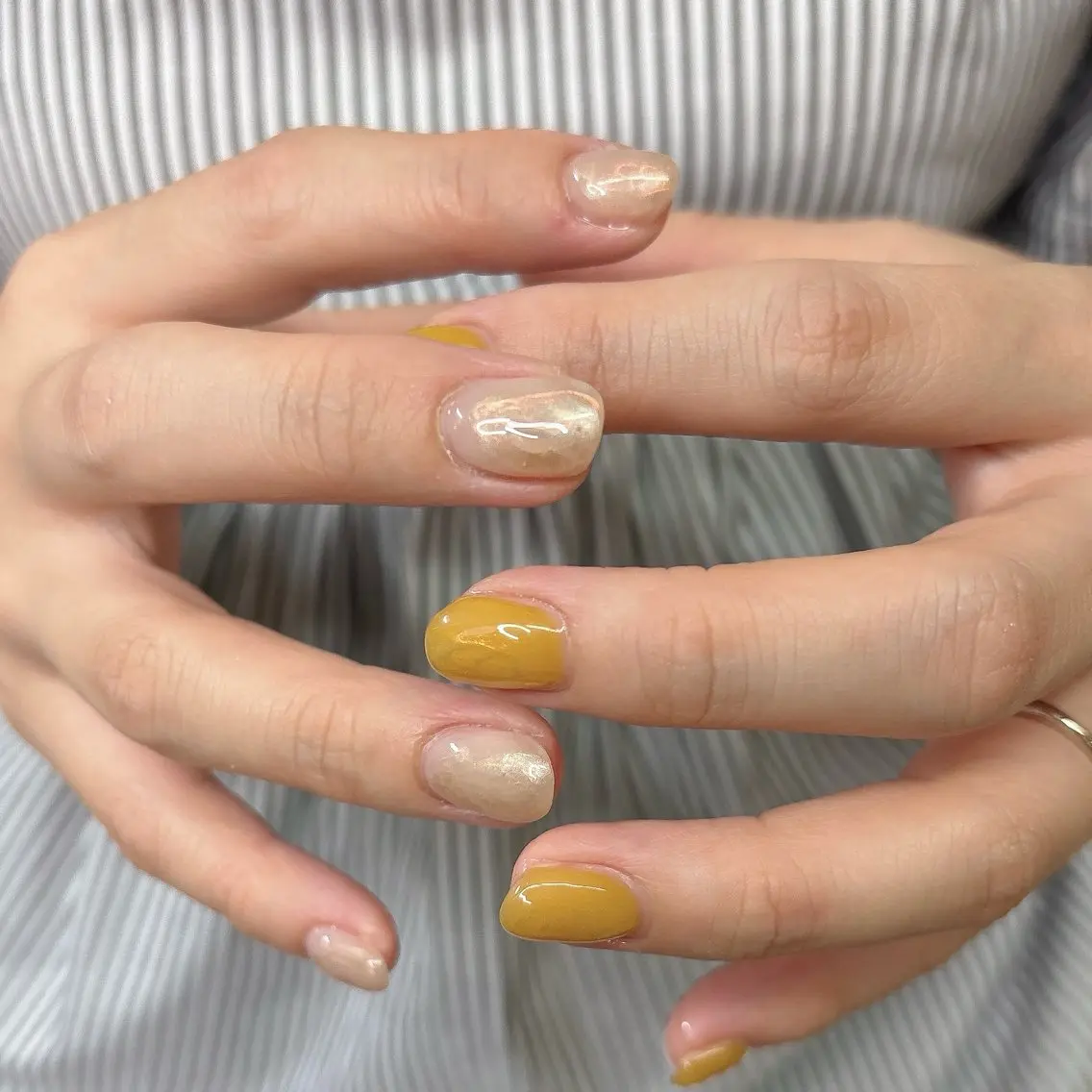 ネイル ニュアンスネイル シンプルネイル nails 🎀meのネイルデザイン