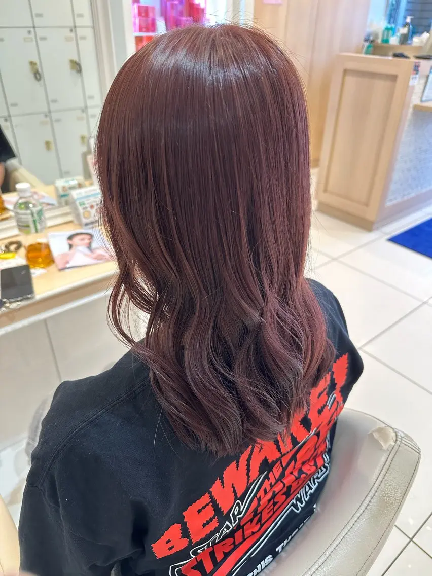 ロング カラー ヘアカラー 髪質改善カラー💎 オオネヨシナリのヘアスタイル