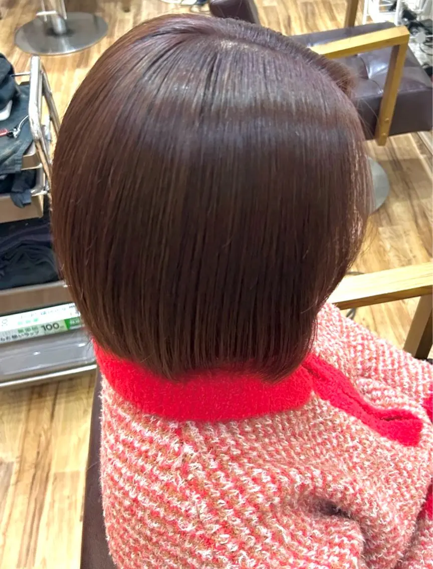 【先着5名様限定】透明感艶髪ワンカラー + 3stepトリートメント🩵の写真
