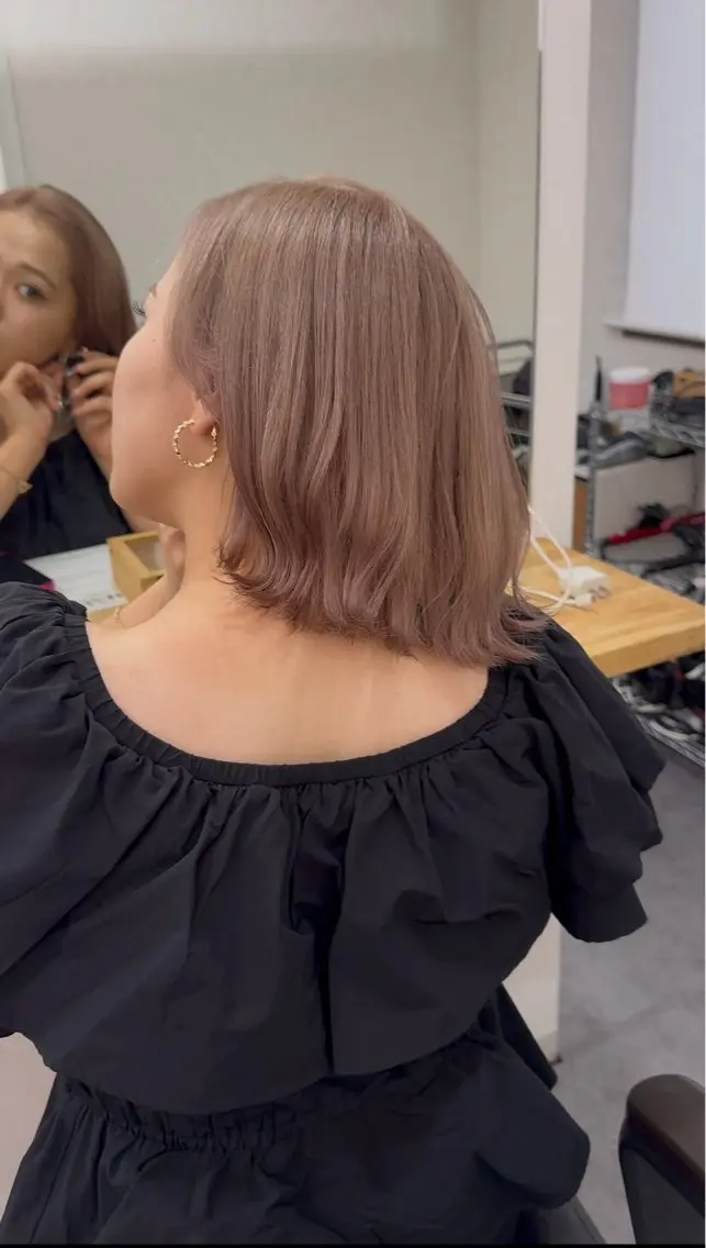 ショート ヘアカラー トリートメント 石井 大空のヘアスタイル