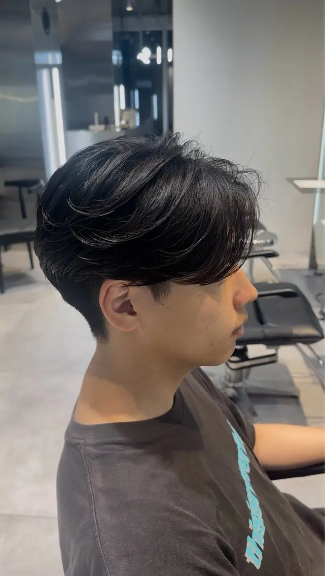 ショート パーマ ニュアンスパーマ 似合わせパーマ🔥 河浪 大智のヘアスタイル