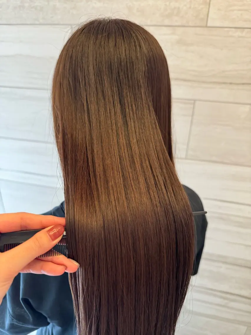 ロング カラー 堀江美容室 千晶のヘアスタイル