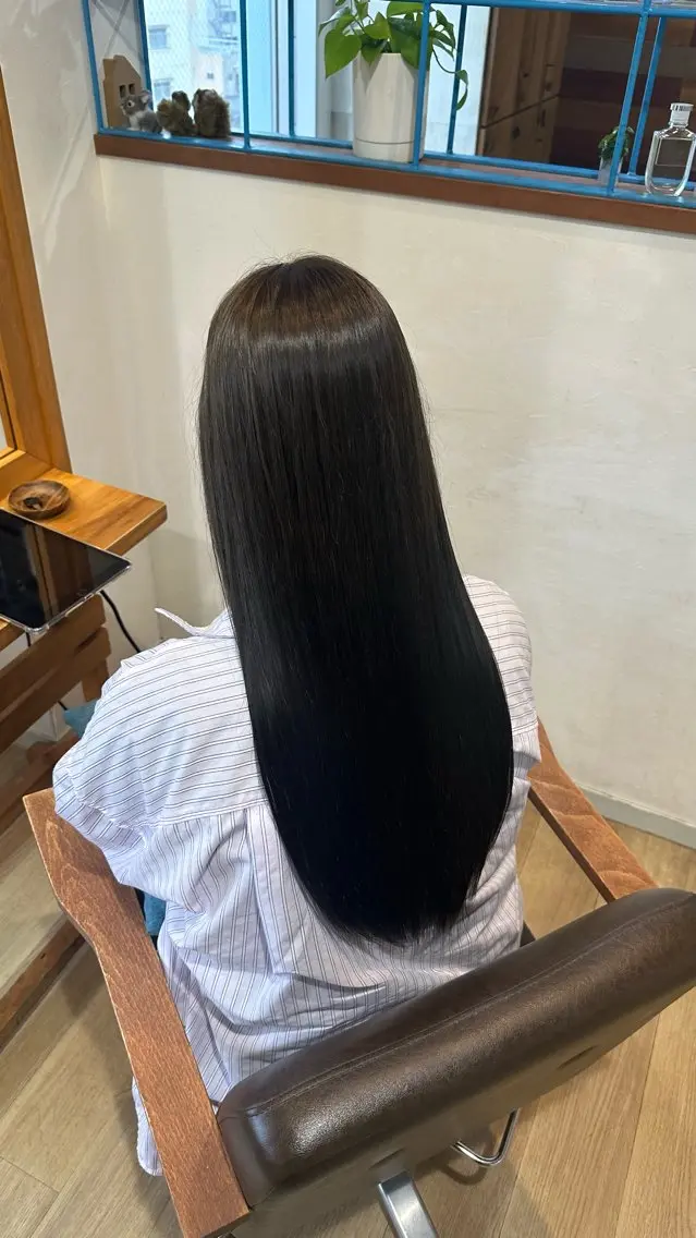 カラー ヘアカラー トリートメント ヘッドスパ nana /カラー&極上スパのヘアスタイル