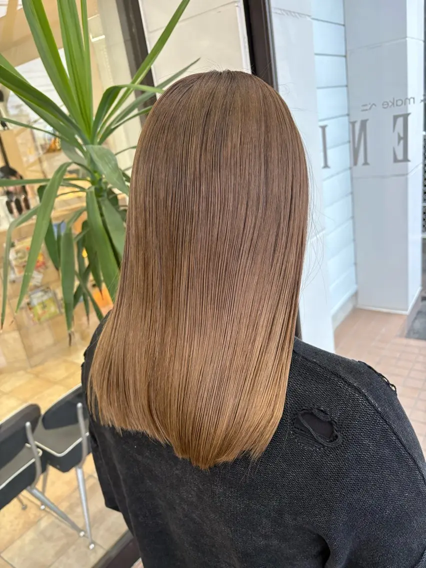 カラー グラデーションカラー BENI仙台柳生店 HIGUCHI🎀のヘアスタイル