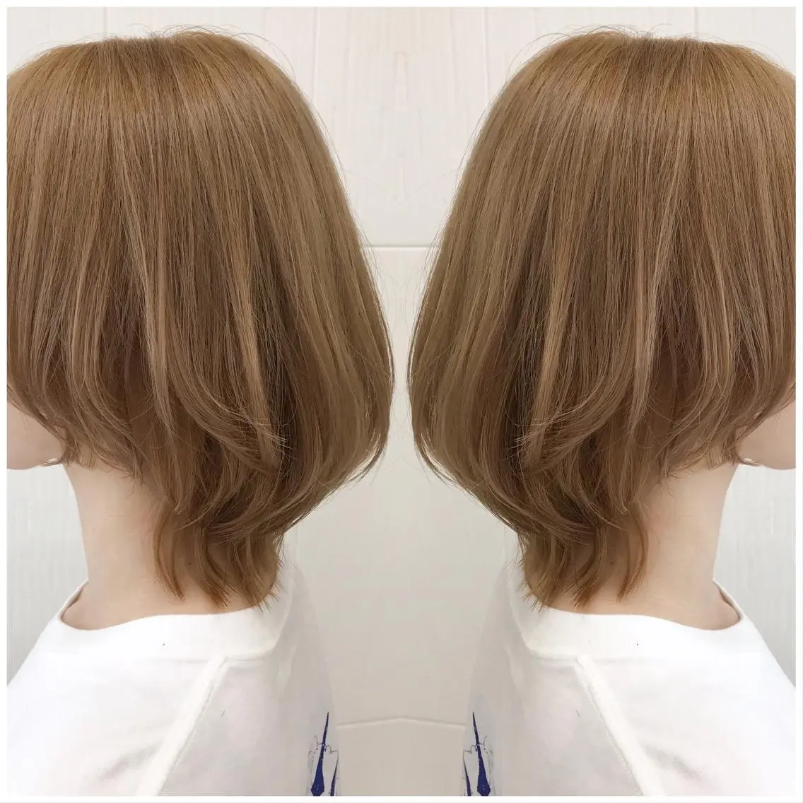 ショート カラー ダブルカラー 似合わせカット ショートヘア ウルフカット カット ヘアカラー トリートメント ハタケヤマヨシキ ／BOOTHのヘアスタイル