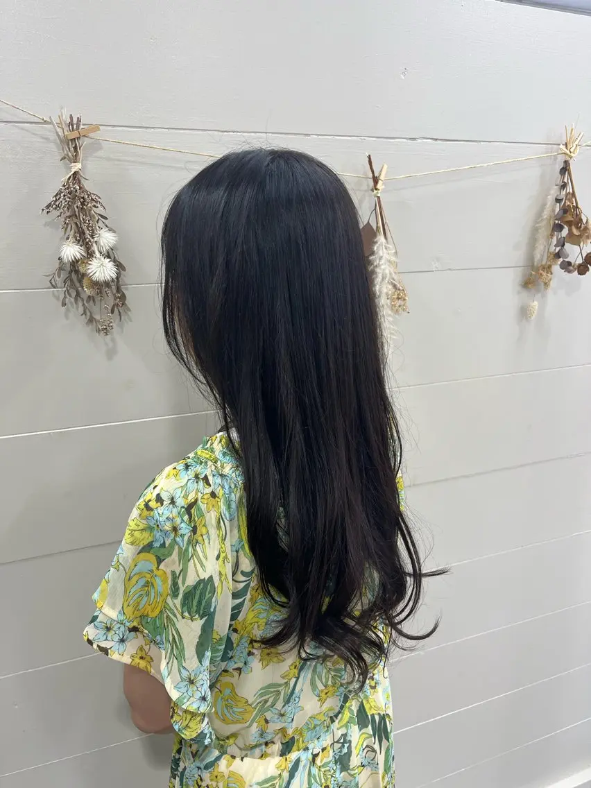 カラー 田口 夏鈴のヘアスタイル