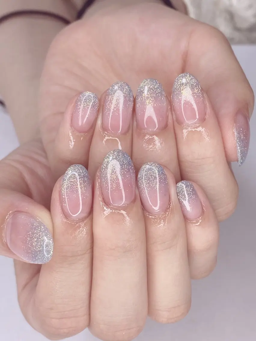 ネイル アートネイル オーロラネイル 桜ネイル クリアネイル フットネイル Nail Salon ertiのネイルデザイン