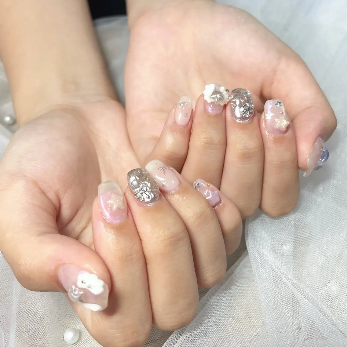 ネイル ジェルネイル ハンドネイル 横田 綾乃のネイルデザイン