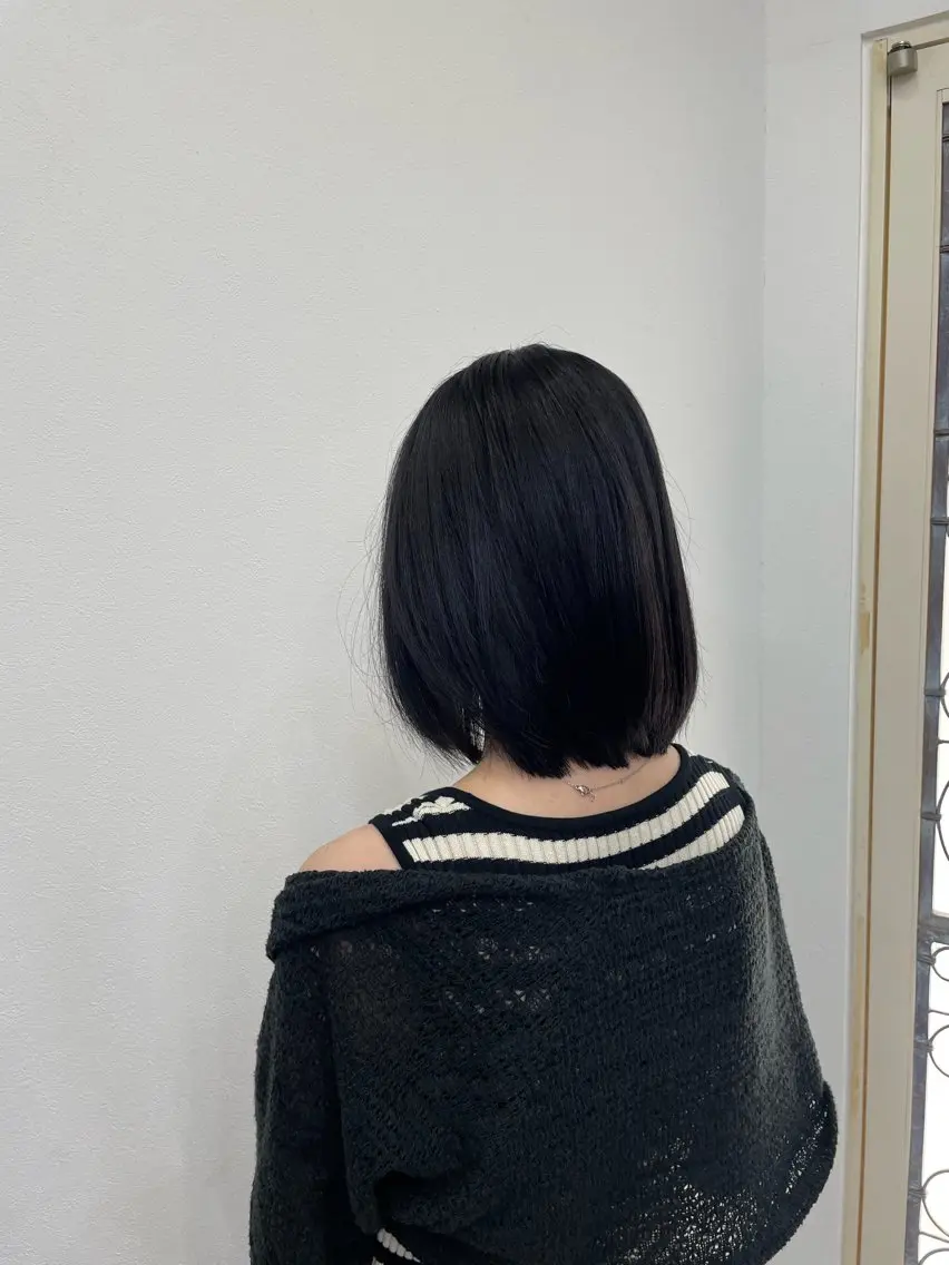 ミディアム ボブ 堀 綾花のヘアスタイル