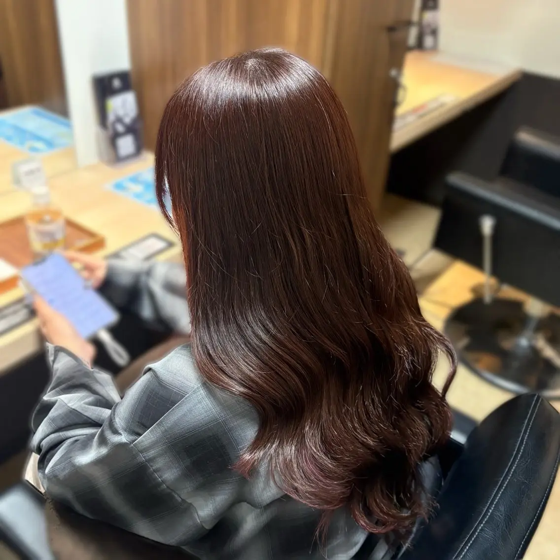 ロング カラー 水谷 未南のヘアスタイル