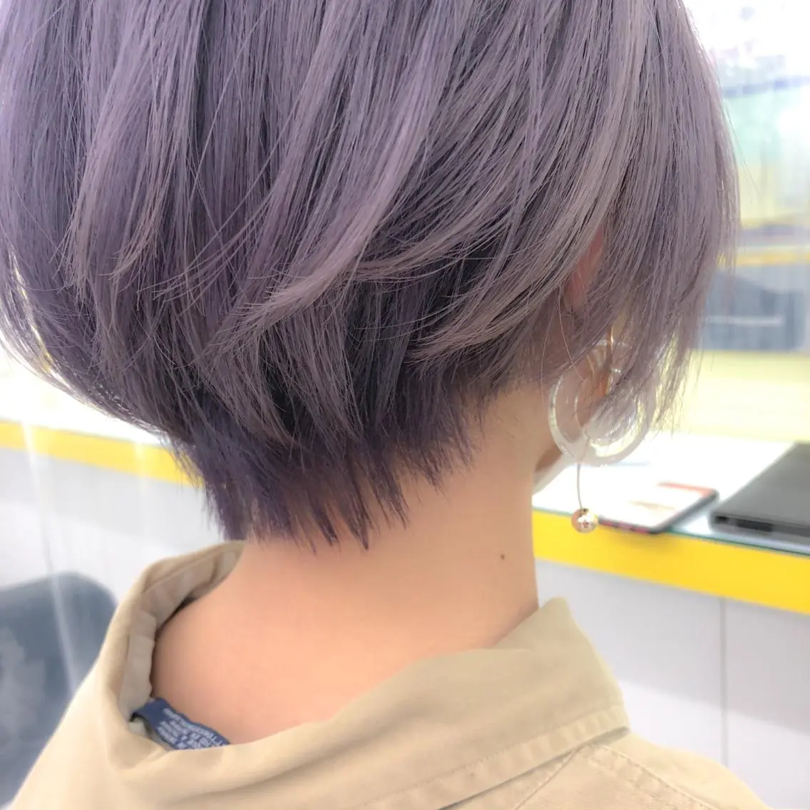 ショート カラー パーマ ヘアアレンジ メンズ kenta GATTACAのヘアスタイル