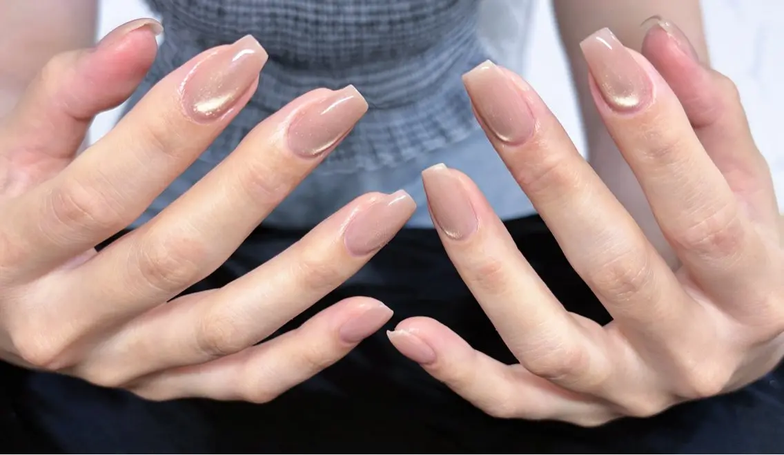 ネイル アートネイル ジェルネイル マグネットネイル Lu nailsalonのネイルデザイン