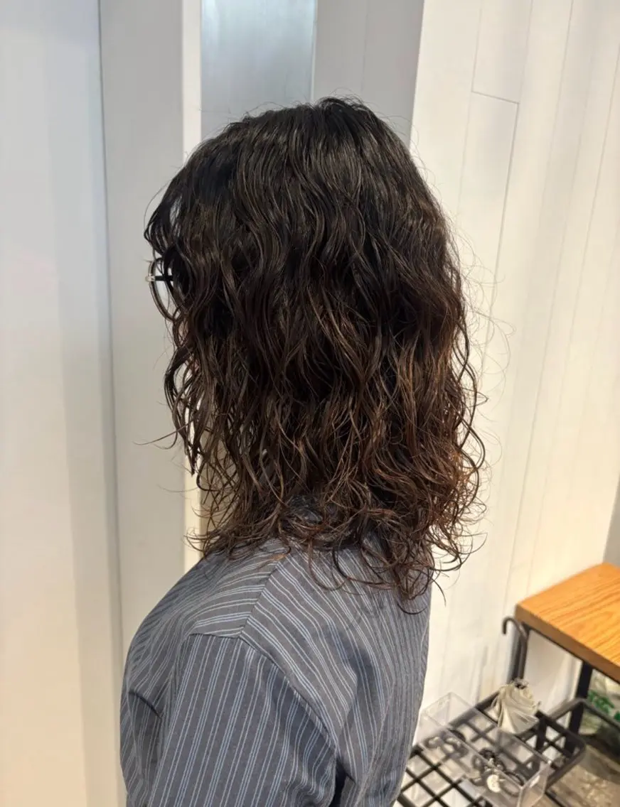 【ロング限定】パーマの写真