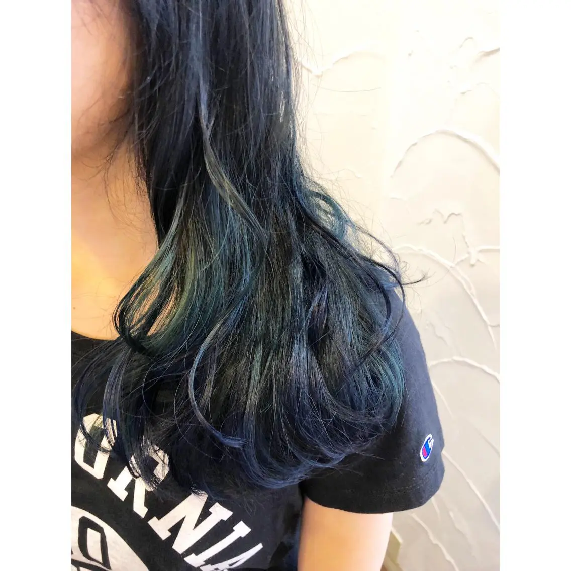 セミロング カラー インナーカラー パーソナルカラー診断 できます 木曽 主博のヘアスタイル