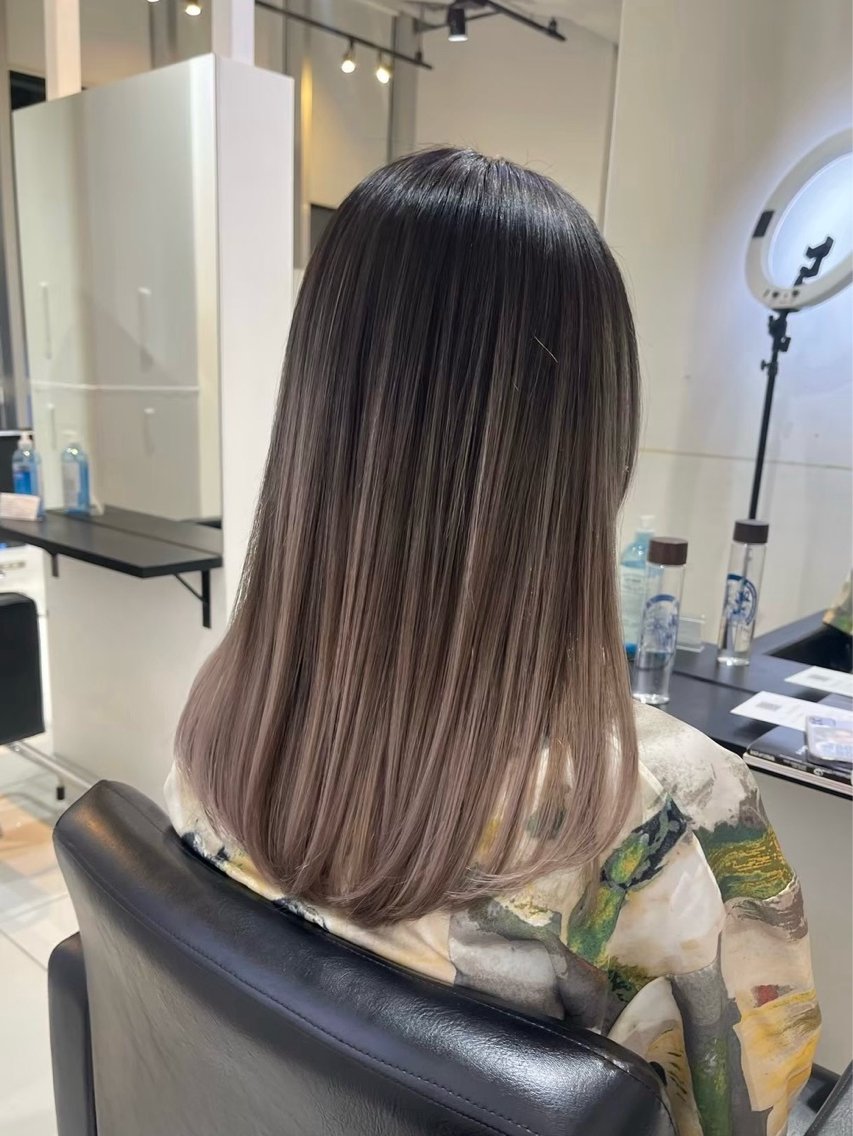 ロング カラー ALL¥3000~ ✨️ALIVEりんのヘアスタイル