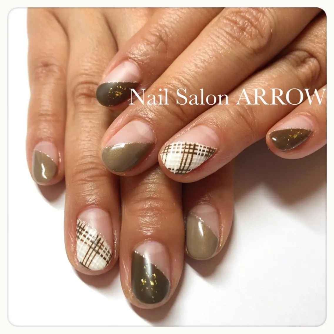 ネイル アートネイル フレンチネイル NailSalon ARROWのネイルデザイン