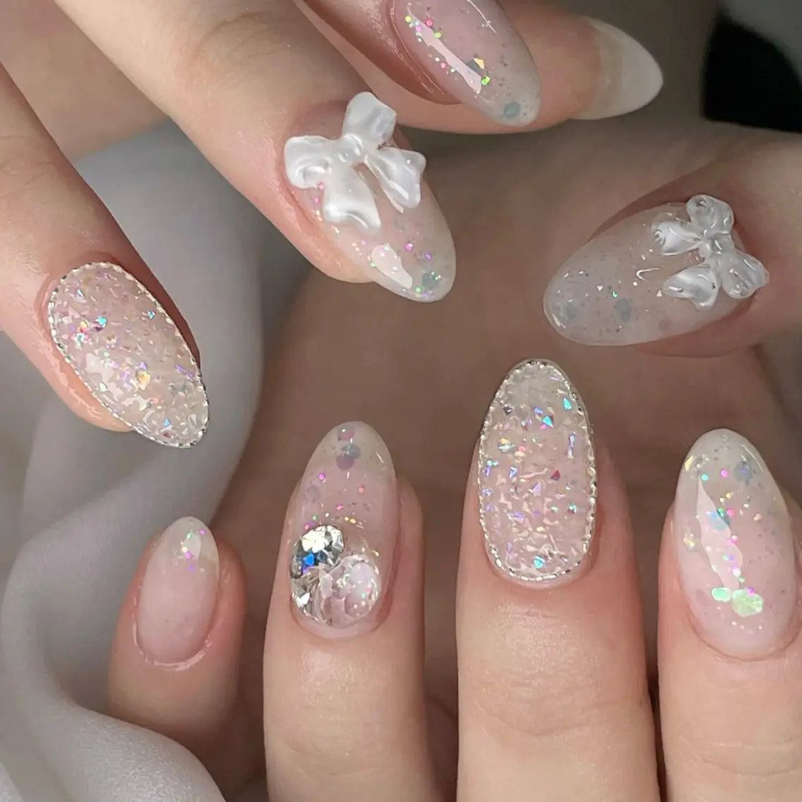 ネイル 韓国ネイル シンプルネイル ワンホンネイル ハンドネイル Akina Nail 亀戸のネイルデザイン