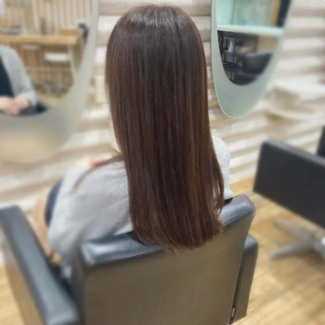 ロング カラー 髪質改善 カット トリートメント KON|ごまかさない 艶。酸熱×精密カットのヘアスタイル