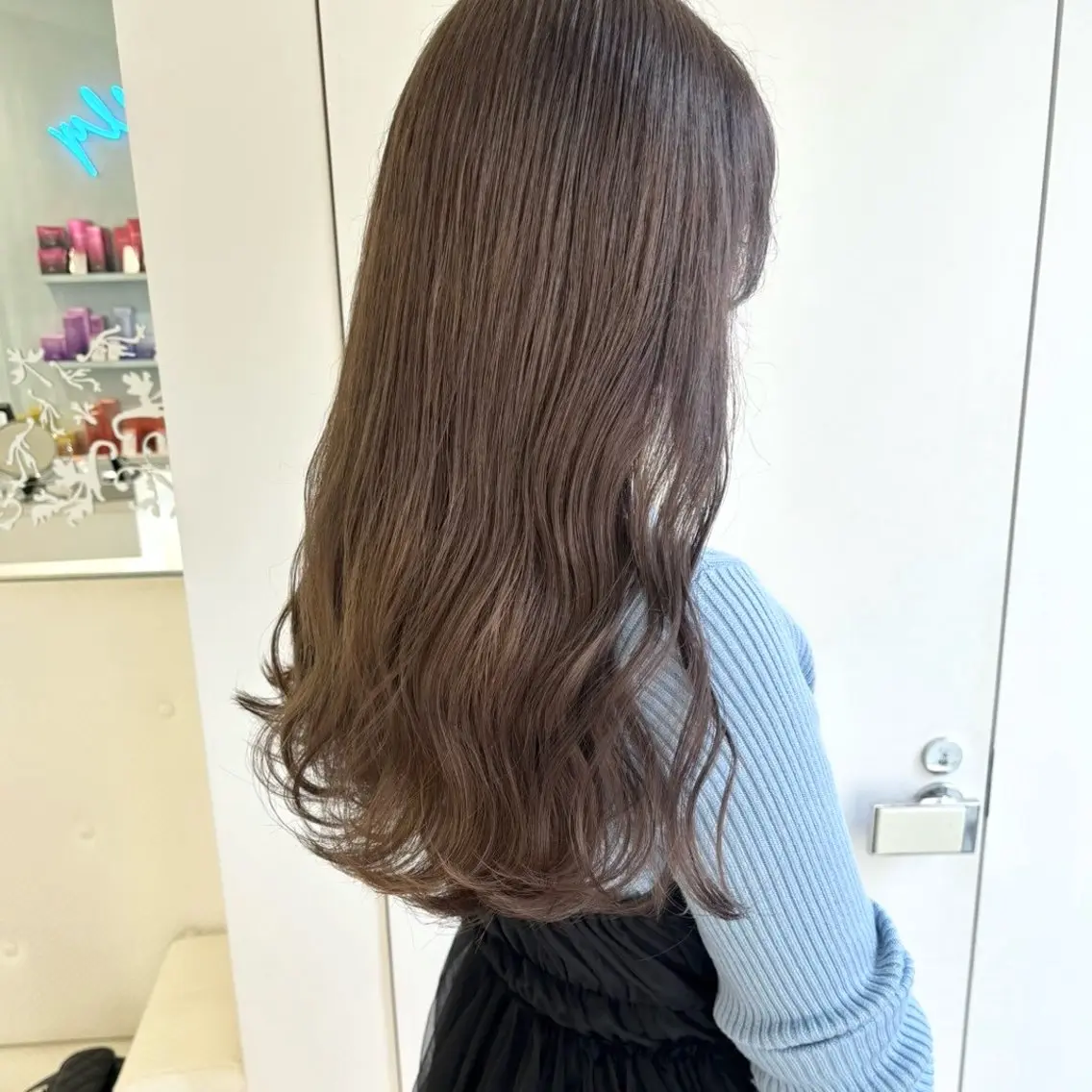 ロング カラー ParveMix 🪽鳥取彩花のヘアスタイル