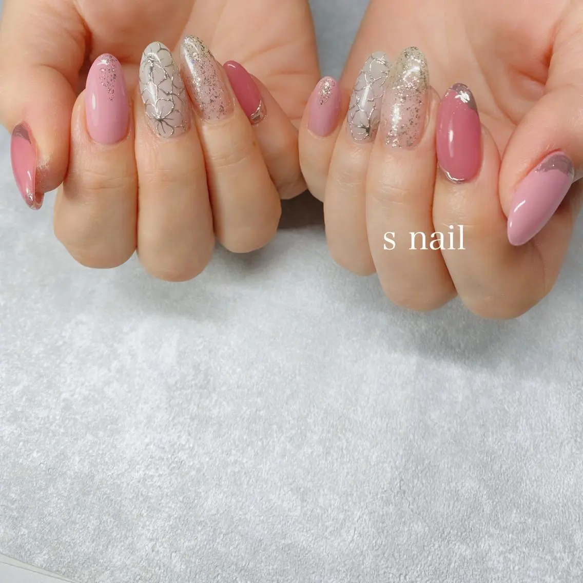 ネイル アートネイル ハンドネイル s nail さとよしみゆきのネイルデザイン