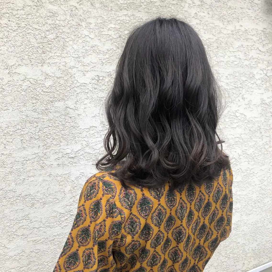 セミロング カット ヘアカラー トリートメント ヘッドスパ putri店長 和田鈴采のヘアスタイル