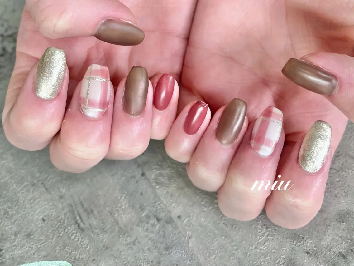 ネイル ハンドネイル miu nail 🐾mihoのネイルデザイン